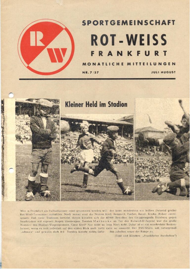 Mehr über den Artikel erfahren Kleiner Held im Stadion