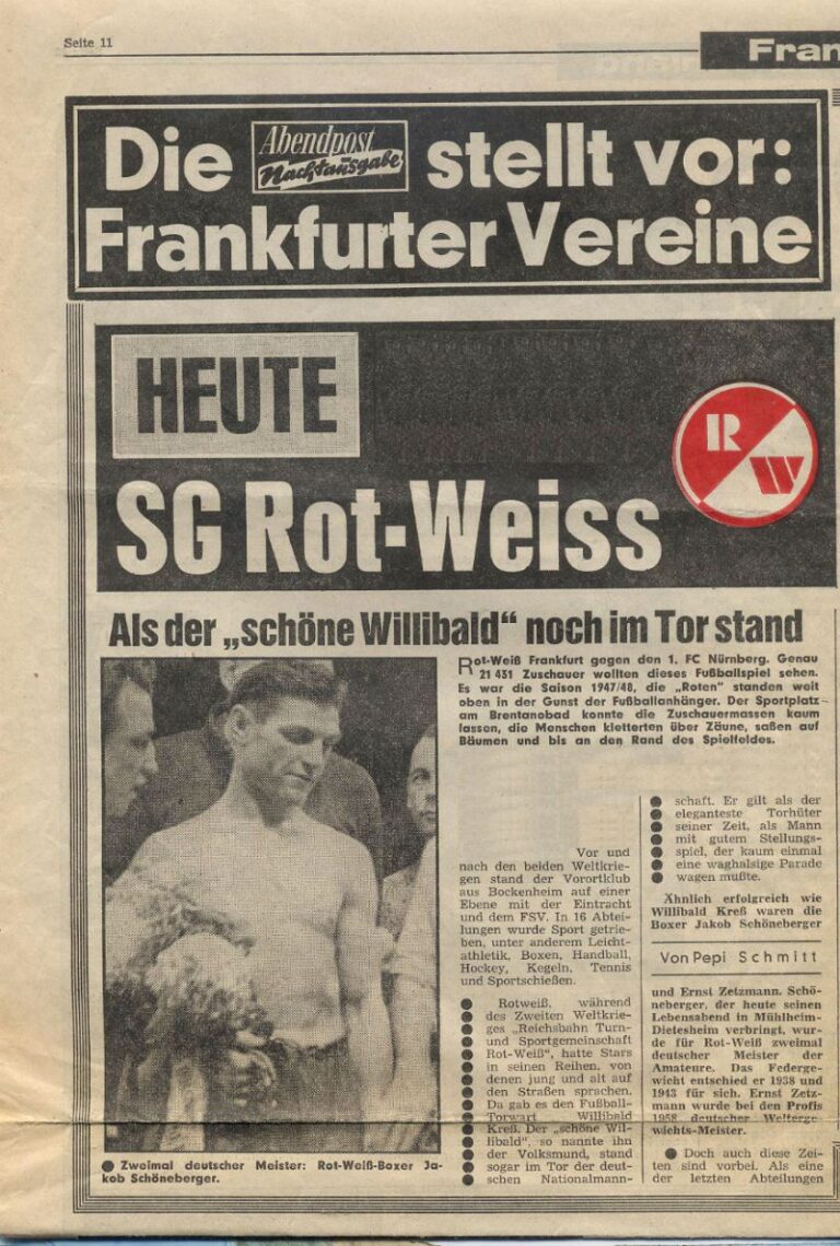 Mehr über den Artikel erfahren Aus unserer Vereinsgeschichte …