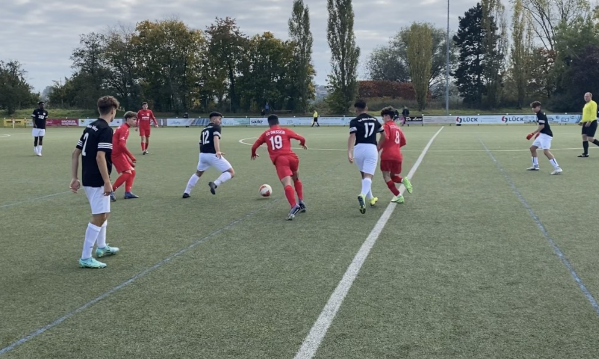 u17 vs FC Giessen