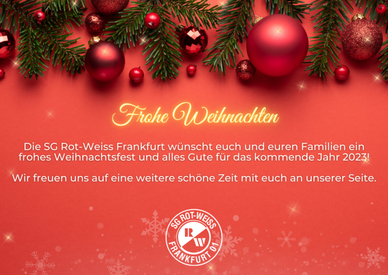 Read more about the article Frohe Weihnachten und alles Gute für 2023